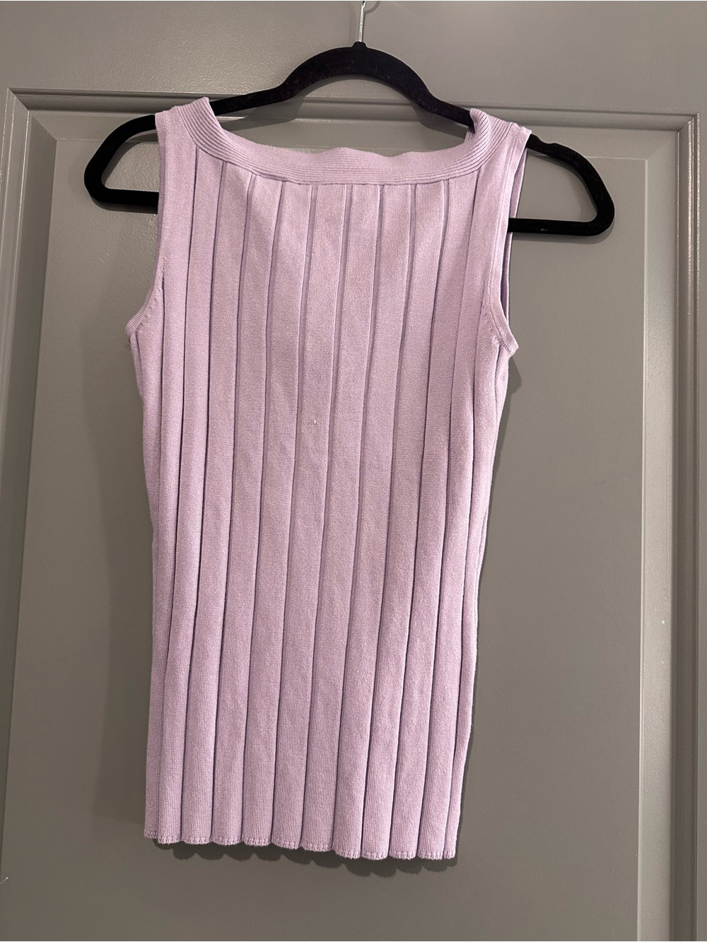 Axcess Lavender Ribbed Tank with Ring Detail - Picture 4 of 4